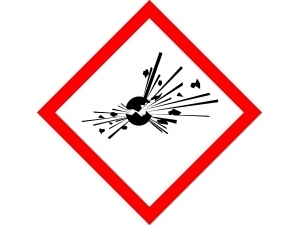 GHS-Symbole: Explosive Stoffe
