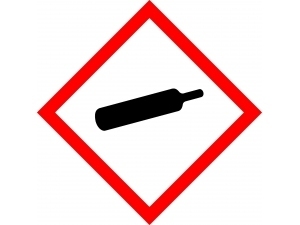 GHS-Symbole: Unter Druck stehende Gase